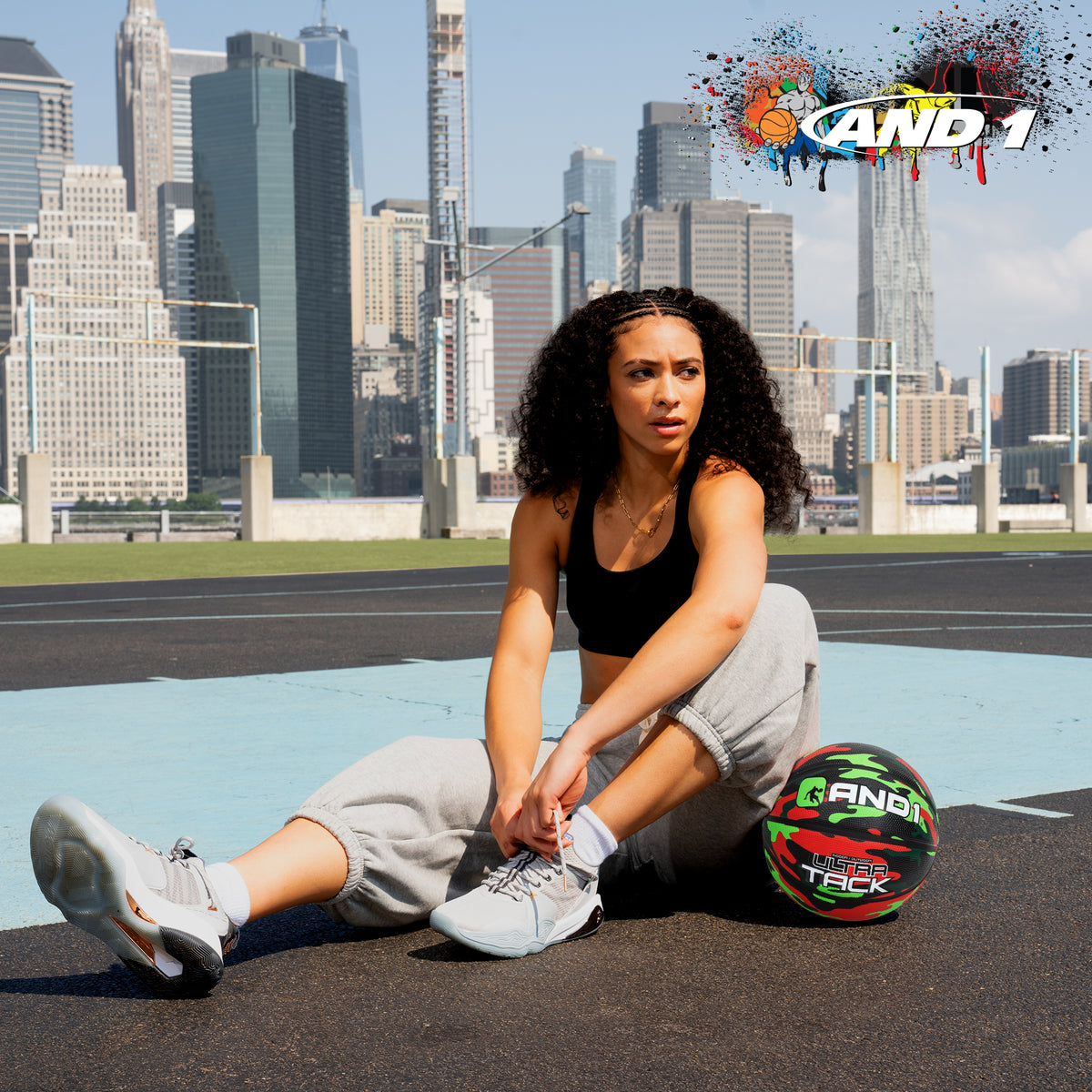 AND1 Ultra Grip Basketball: Official Regulation Size 7 (29.5 inches)
