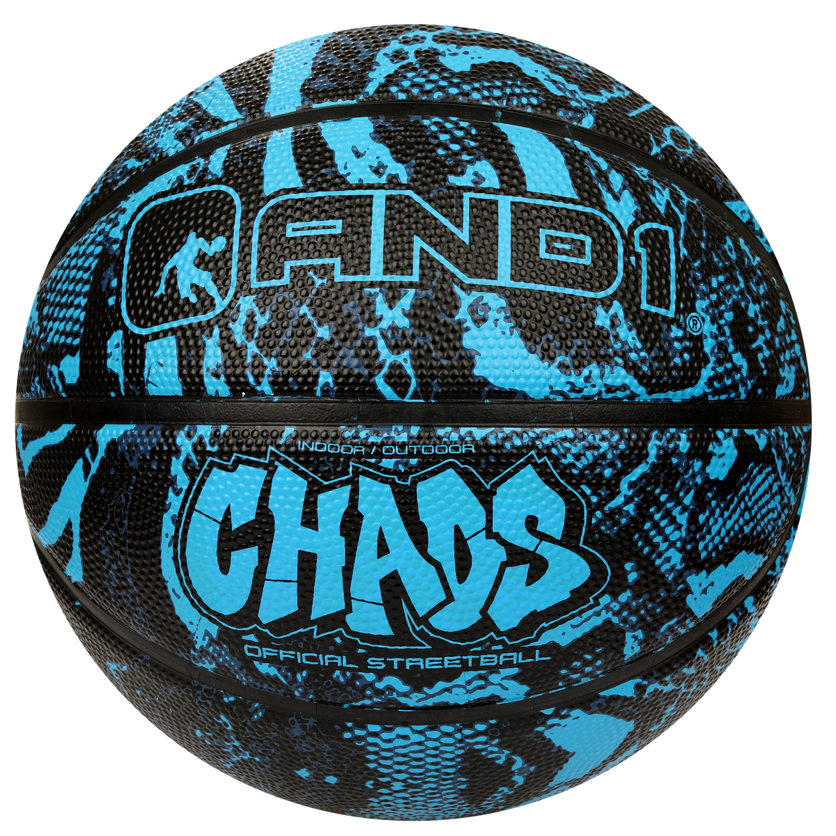 AND1 Chaos Basketball: Official Regulation Size 7 (29.5 inches)