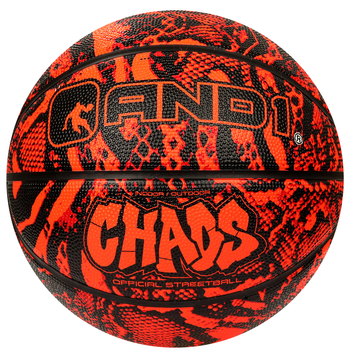 AND1 Chaos Basketball: Official Regulation Size 7 (29.5 inches)