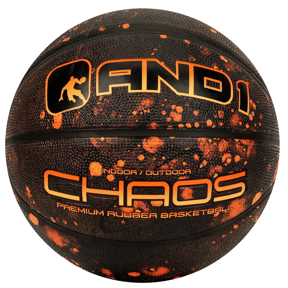 AND1 Chaos Basketball: Official Regulation Size 7 (29.5 inches)