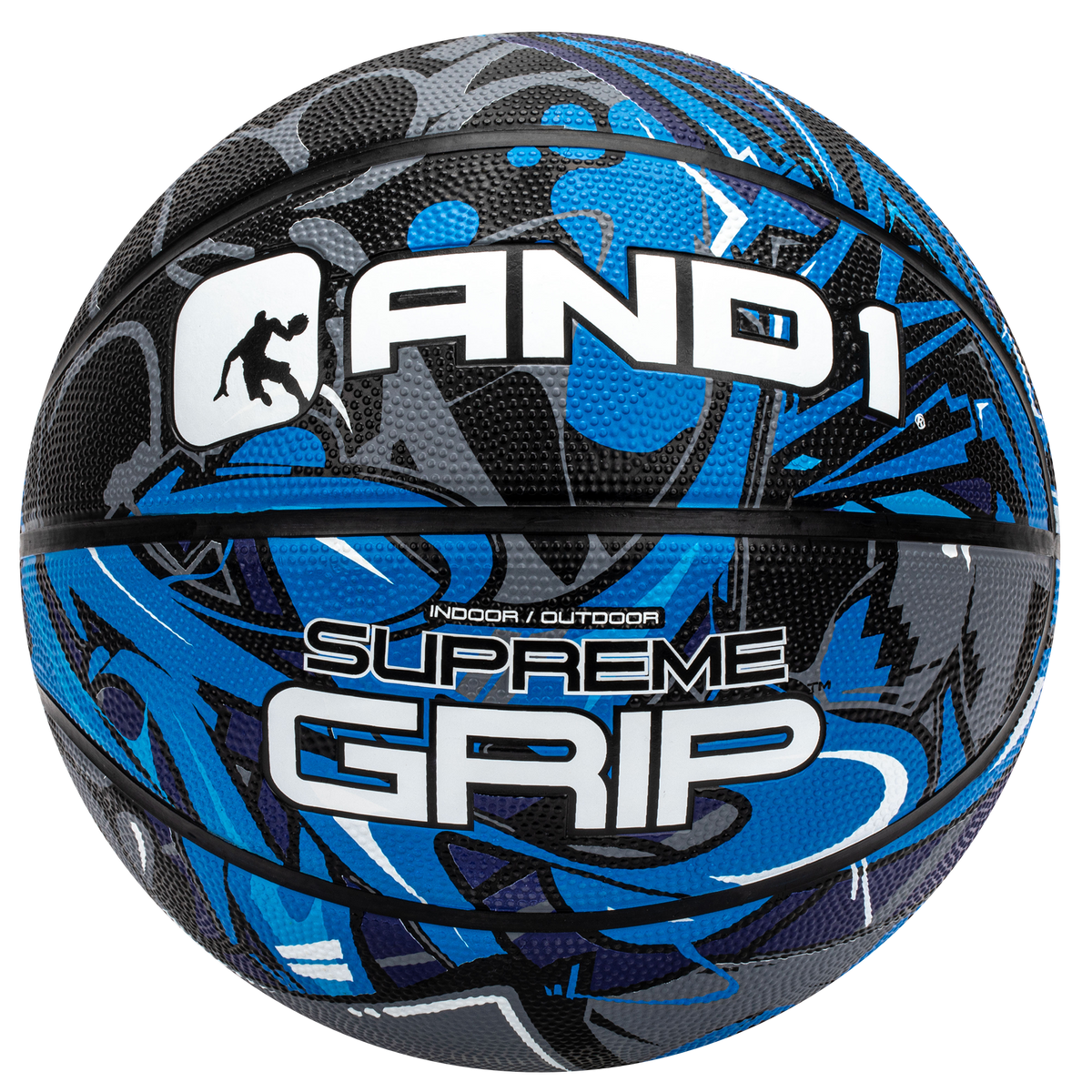AND1 Supreme Grip Basketball: Official Regulation Size 7 (29.5 inches)