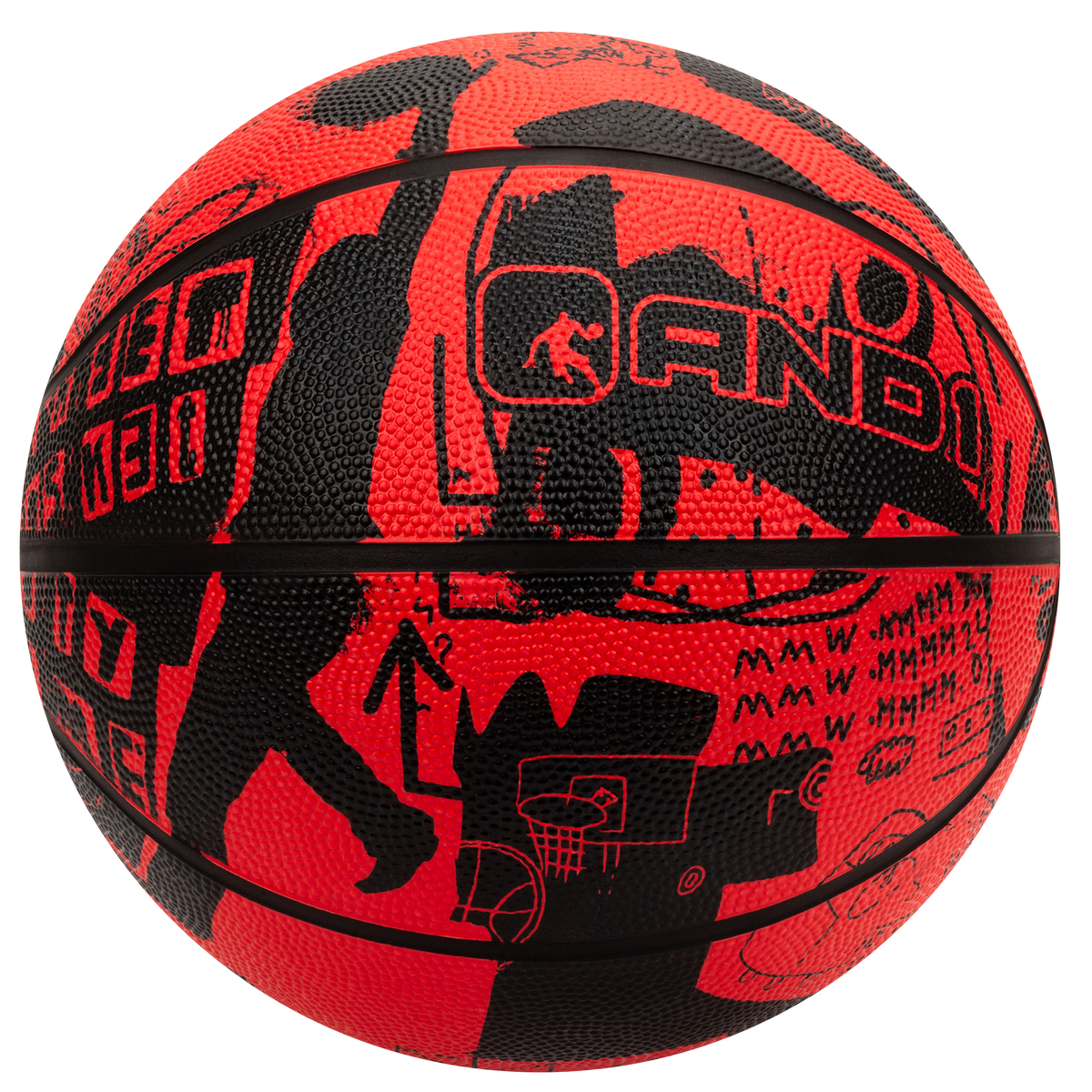 AND1 Street Art Basketball: Official Regulation Size 7 (29.5 inches)