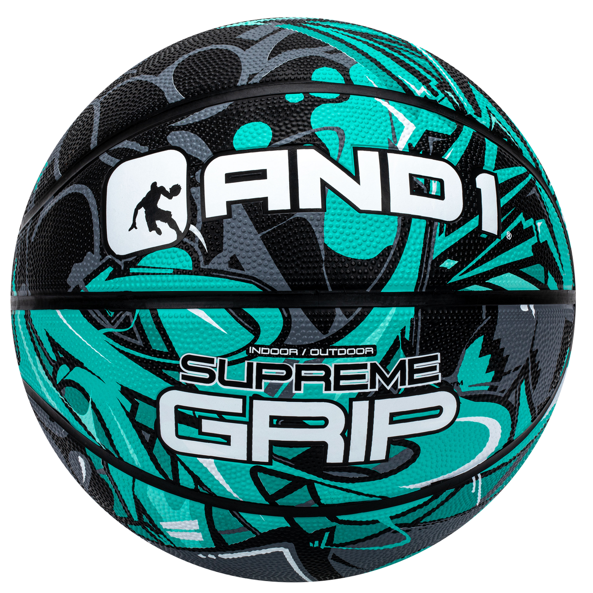 AND1 Supreme Grip Basketball: Official Regulation Size 7 (29.5 inches)