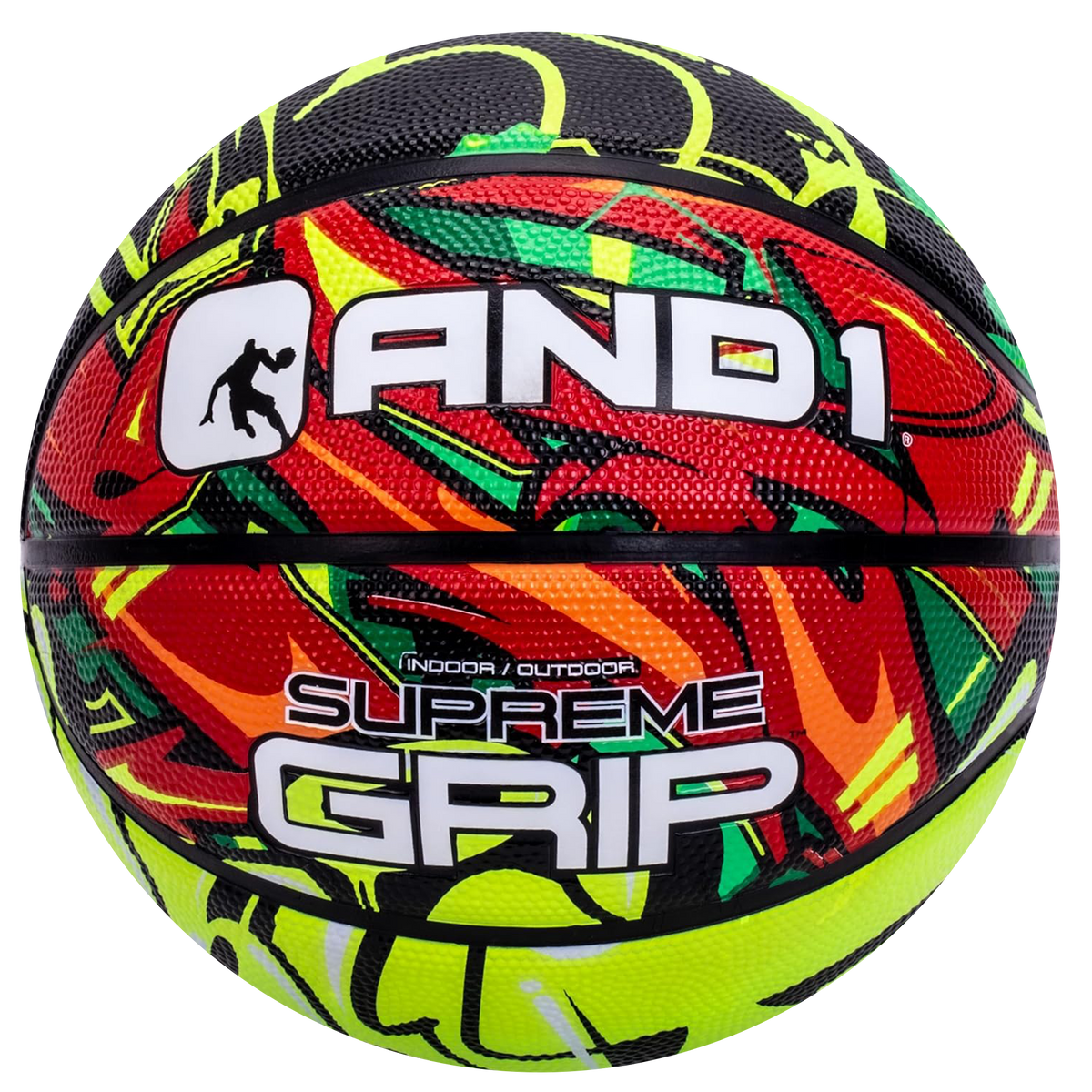 AND1 Supreme Grip Basketball: Official Regulation Size 7 (29.5 inches)