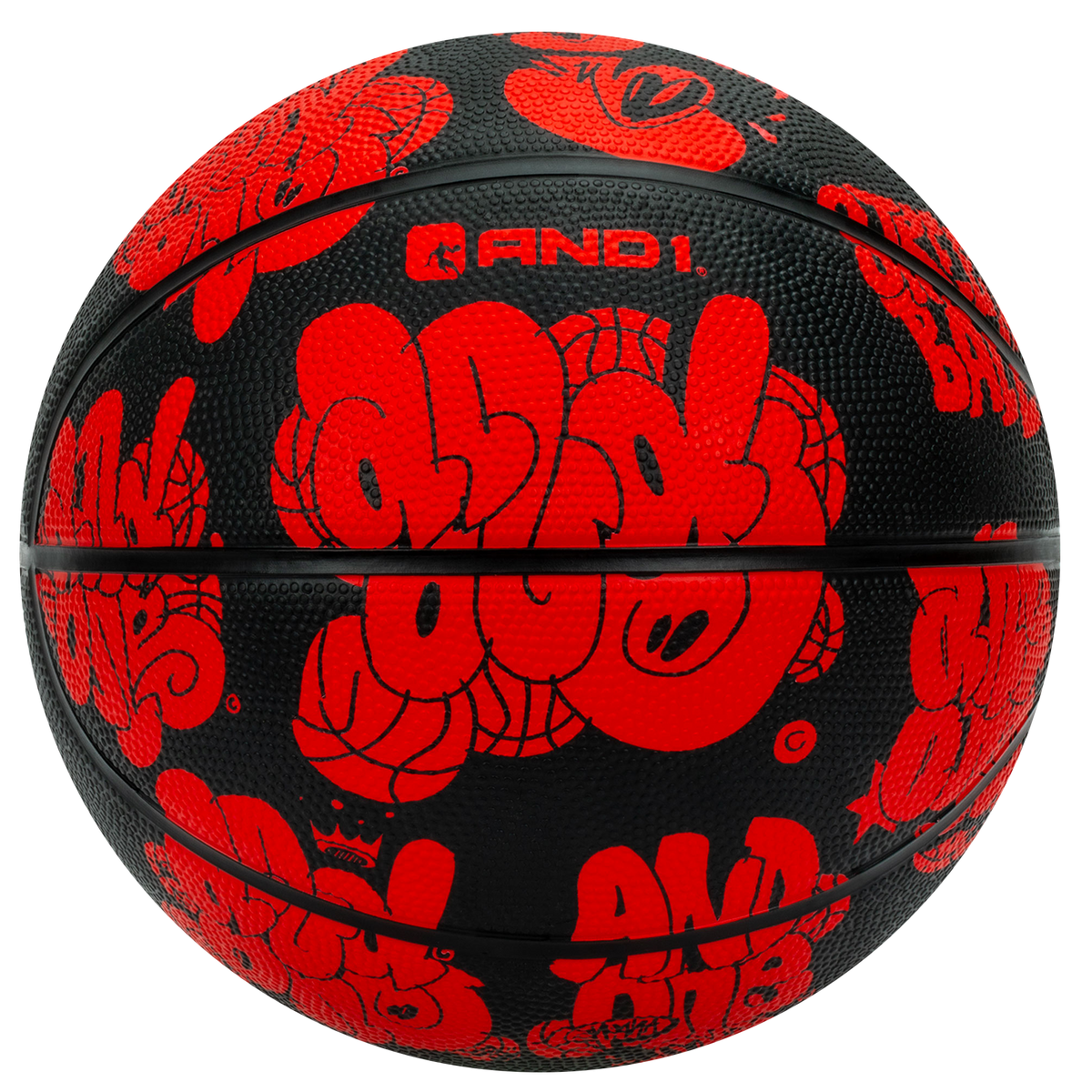 AND1 Toss Up Basketball: Official Regulation Size 5 (27.5 inches)