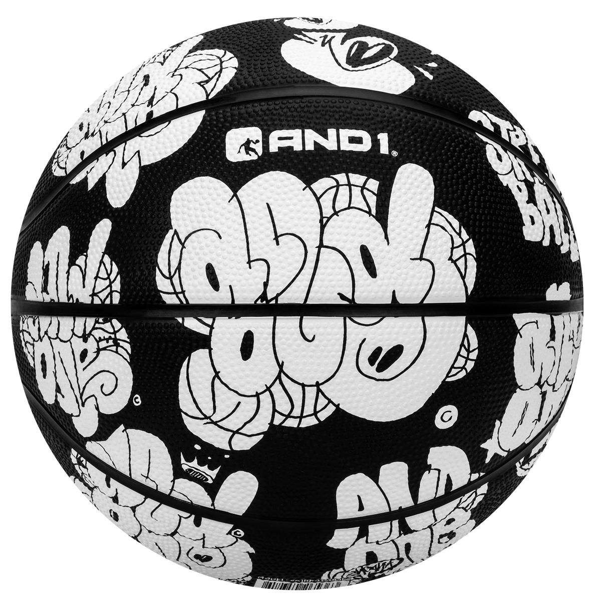 AND1 Toss Up Basketball: Official Regulation Size 5 (27.5 inches)